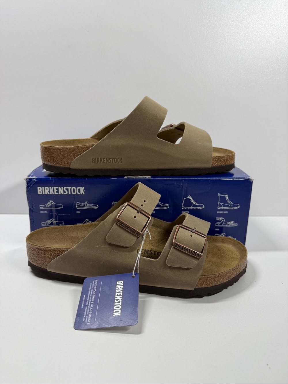 NIB • Birkenstock Arizona Oiled Leather Size: 41 L10/M8- Normal Width
